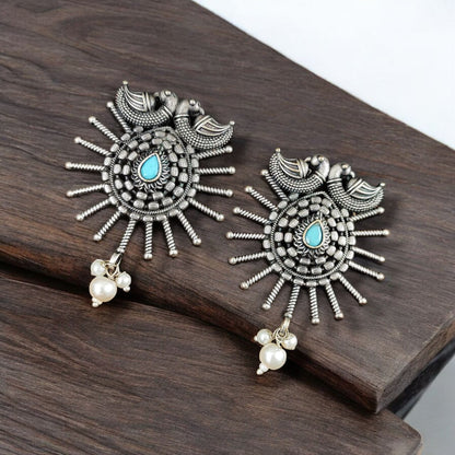 Designer Iconic Look Dangler Hook Earring