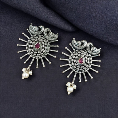 Designer Iconic Look Dangler Hook Earring