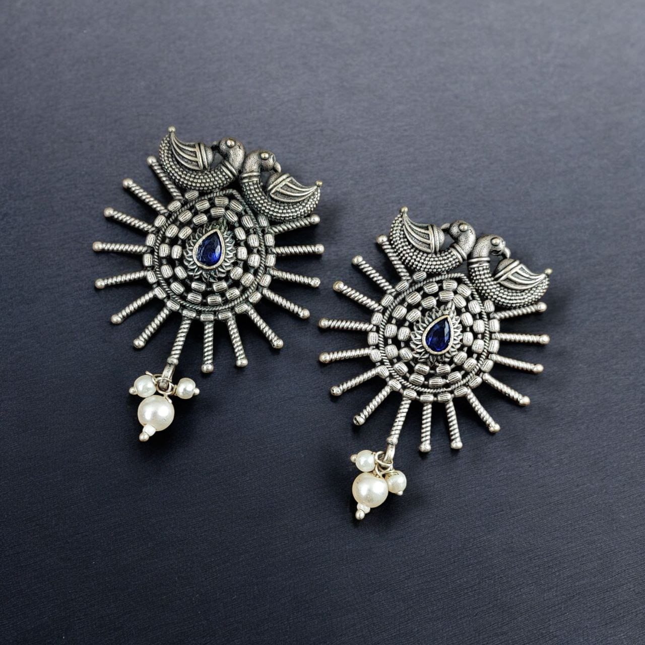 Designer Iconic Look Dangler Hook Earring
