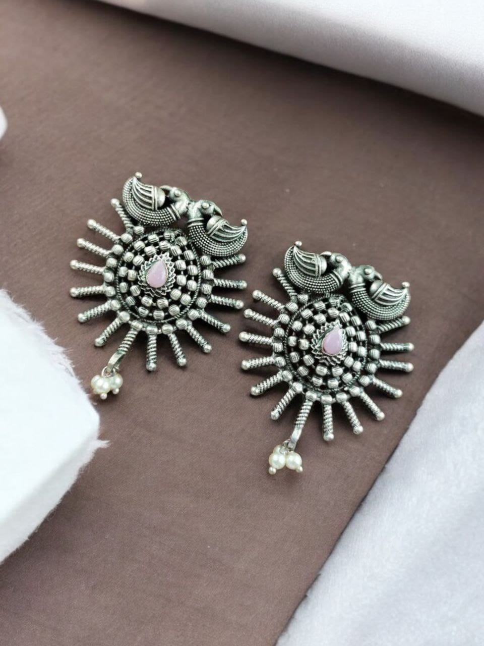 Designer Iconic Look Dangler Hook Earring